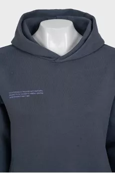 Blue tracksuit with trousers