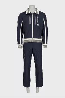 Men's tracksuit with stripes