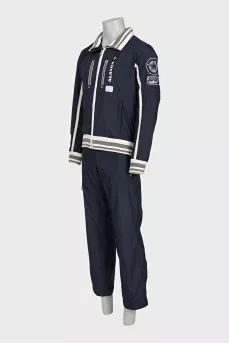 Men's tracksuit with stripes