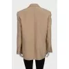Loose-fitting button-down jacket