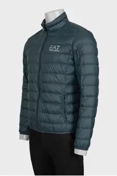 Men's insulated straight-cut jacket