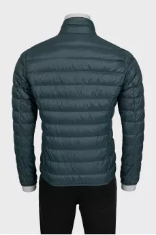 Men's insulated straight-cut jacket