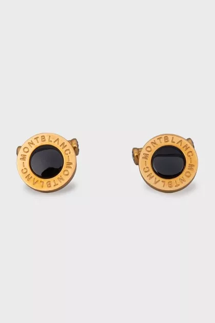 Men's gold cufflinks