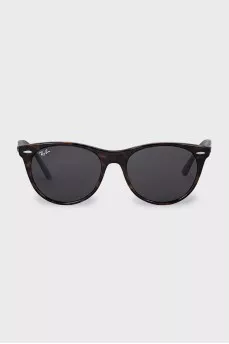 Солнцезащитные очки wayfarer коричневого цвета