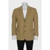 Men's yellow jacket