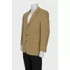 Men's yellow jacket