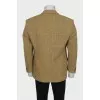 Men's yellow jacket