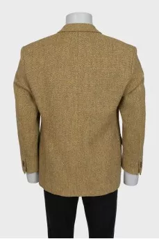 Men's yellow jacket