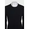 Black jumper with tag