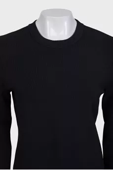 Black jumper with tag