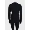 Black jumper with tag