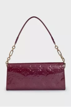 Sunset Boulevard embossed leather bag