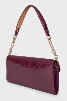 Sunset Boulevard embossed leather bag