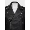 Sheepskin jacket with tag