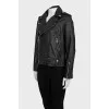 Sheepskin jacket with tag