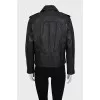 Sheepskin jacket with tag