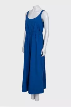 Jumpsuit with side zippered trousers