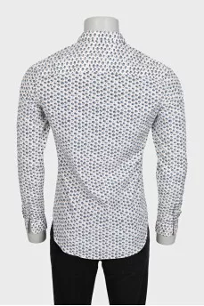 Men's fitted shirt with tag