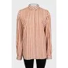 Oversized striped shirt