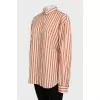 Oversized striped shirt