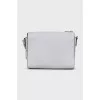 Purple crossbody with logo