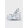 Transparent crystal figurine