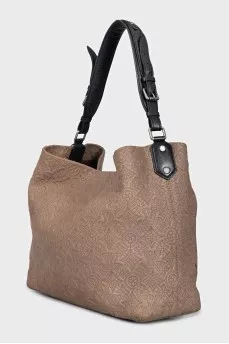 Antheia suede shopper