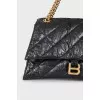 Crush leather bag