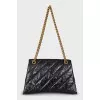 Crush leather bag