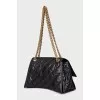 Crush leather bag