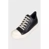Черные высокие кеды Sneaks Low
