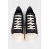 Черные высокие кеды Sneaks Low