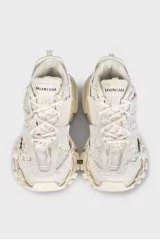 Men's white Track sneakers