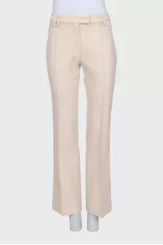 Wool suit consisting of a vest and trousers