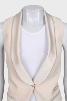 Wool suit consisting of a vest and trousers
