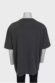Men's oversized T-shirt with tag