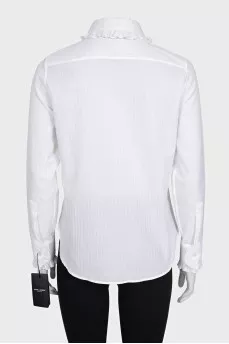 Black cardigan with logo buttons