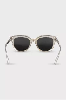 Silver sunglasses with metal frames