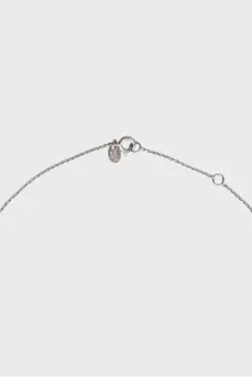 Серебряное ожерелье с ониксом