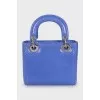 Lady Dior leather mini bag