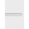 Silver-colored leather belt