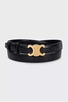 Triomphe leather belt