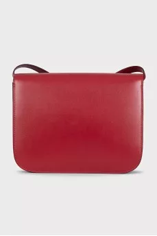 Classic Box red leather bag