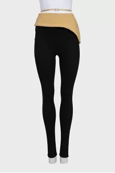 Asymmetrical peplum