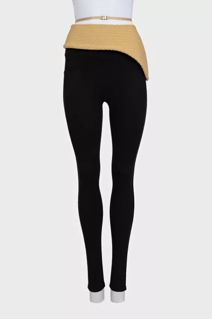 Asymmetrical peplum