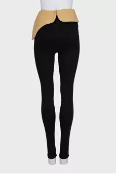 Asymmetrical peplum
