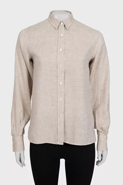 Brown shirt