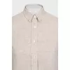 Brown shirt