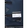 Two-tone leather tote