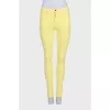 Low rise skinny jeans with tag